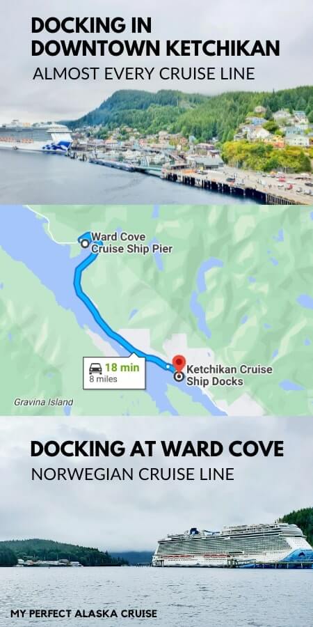 norwegian cruise tips for alaska: ward cove to downtown ketchikan. ncl cruise to ketchikan