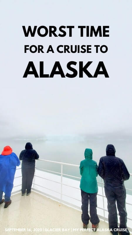 worst time for alaska cruise. what months are the worst time for alaska cruise. alaska cruise in september