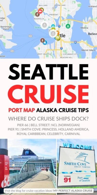 Seattle cruise port map and tips