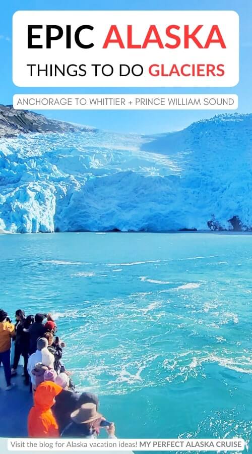 glacier quest cruise. best alaska glaciers. whittier alaska glacier tours