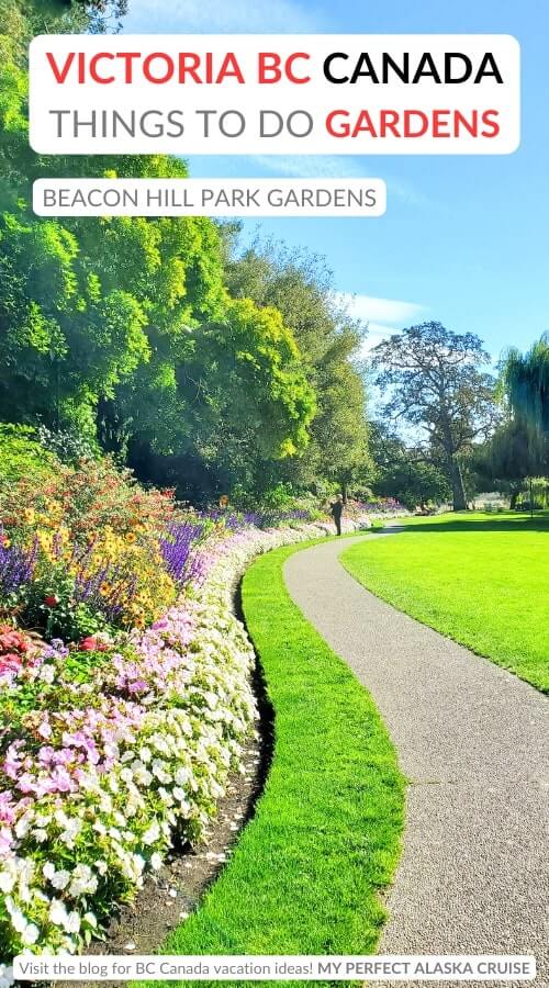 beacon hill park garden walk. victoria bc gardens