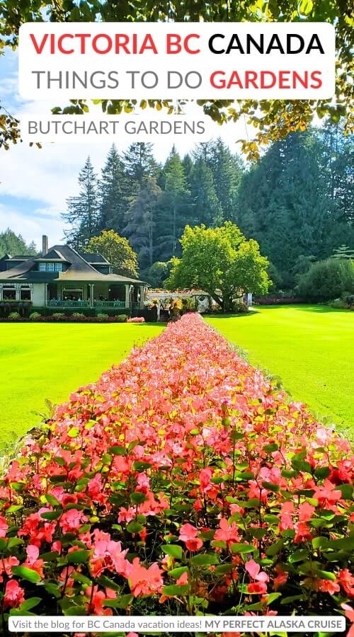 butchart gardens sunken garden. must-see best victoria bc gardens