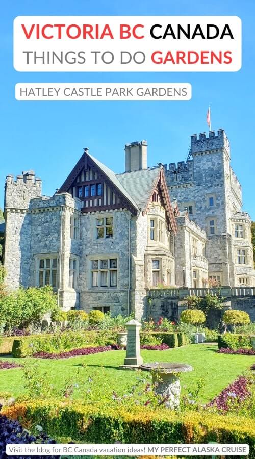 hatley castle park garden. best victoria bc gardens