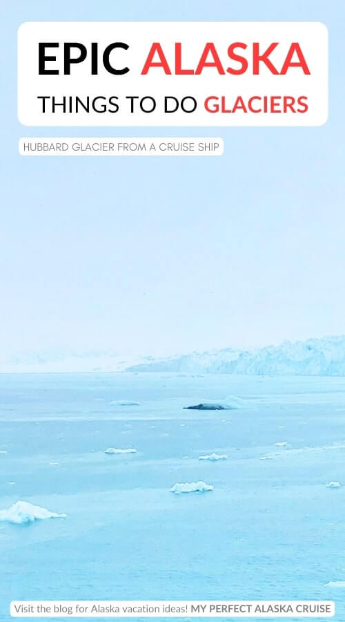 hubbard glacier ice. best alaska glaciers