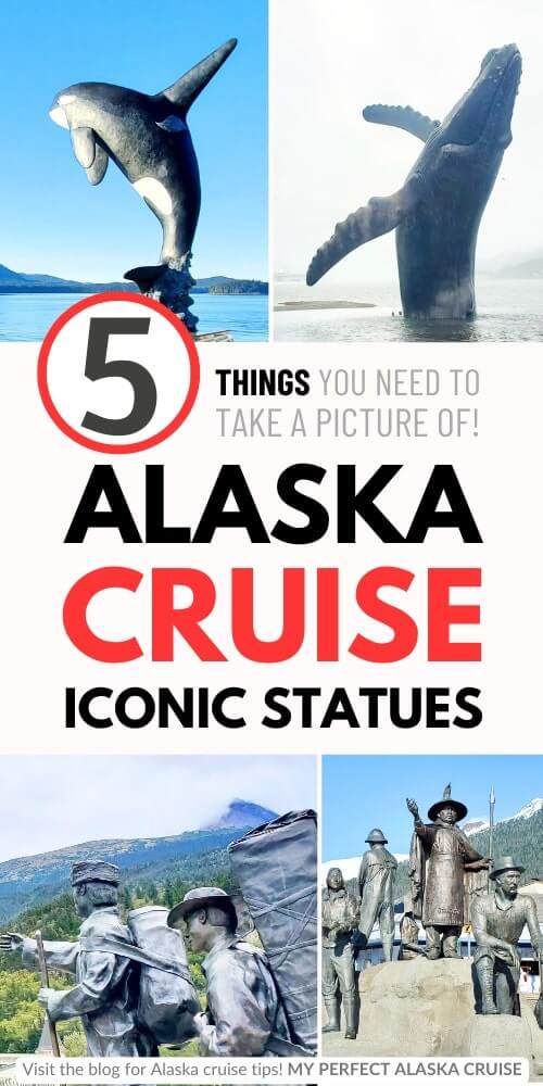 iconic statues in alaska cruise ports. free things to do alaska cruise