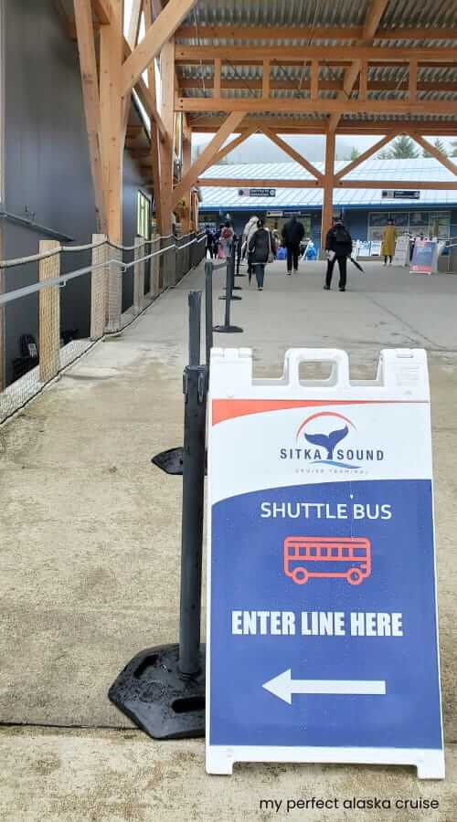 how to get to sitka cruise shuttle