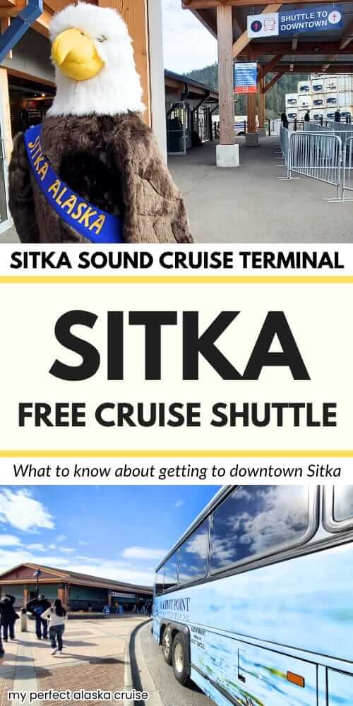 free sitka cruise shuttle to downtown sitka