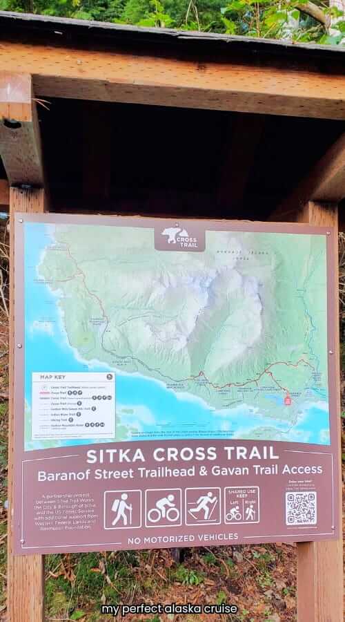 sitka cross trail. gavan hill trail