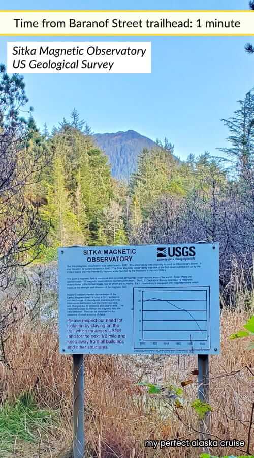 sitka magnetic observatory. geomagnetism program in alaska