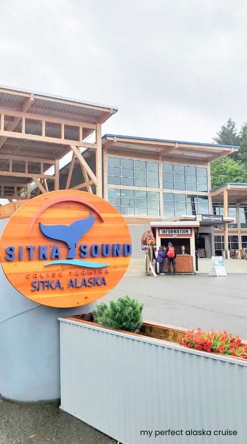sitka sound cruise terminal arrival to cruise shuttle