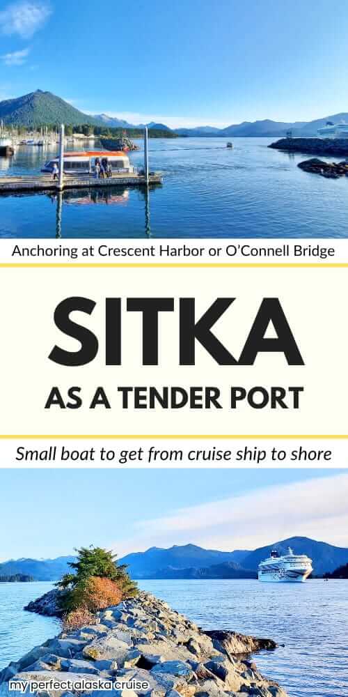 sitka tender cruise port drop-off location