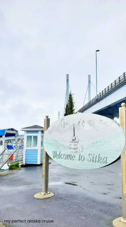 sitka tender drop off at o'connell bridge dock